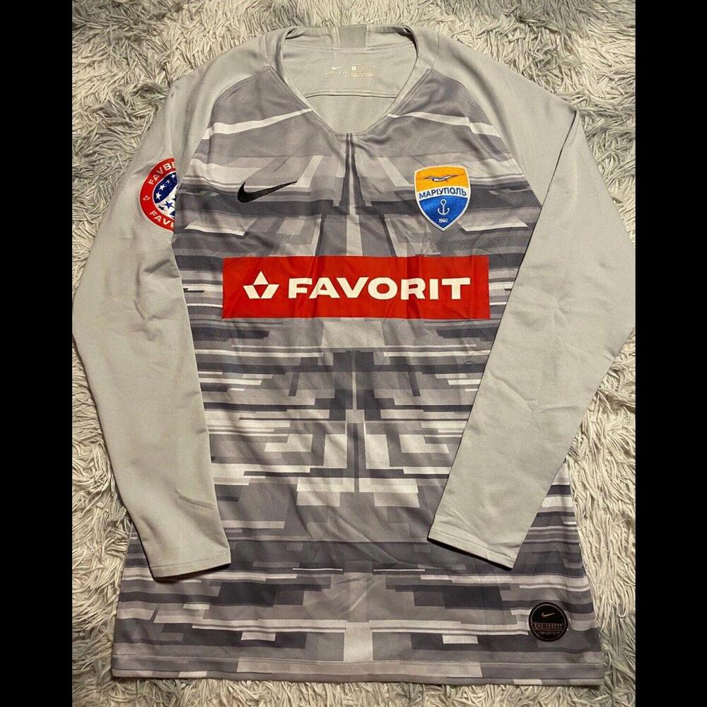 MARIUPOL Goalie/GK MATCH WORN JERSEY 2020/21 Galchuk 1 UPL Ukraine Shakhtar